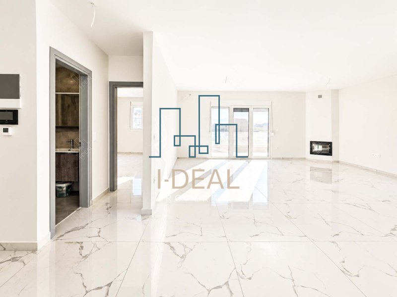 Neubau-Wohnung zum Verkauf in Thessaloniki – 2 Schlafzimmer | Parkplatz | Fußbodenheizung