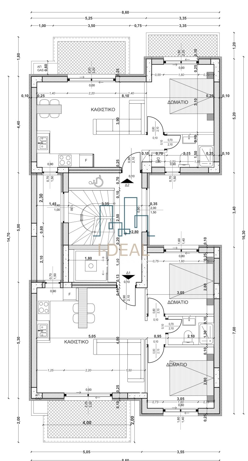 Neu erbaute Wohnung in der Nähe des Meeres – (D1) · Foto 3