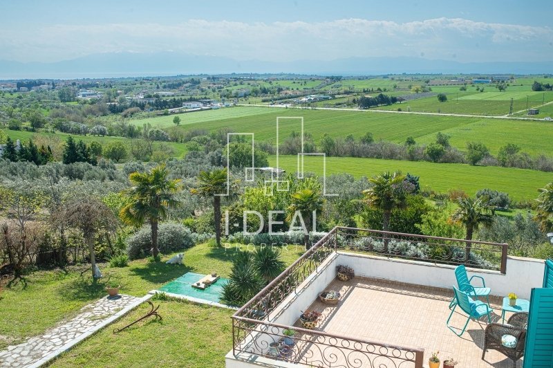 Epanomi: Luksuzna vila sa privatnom zemljom i panoramskim pogledima na more · fotografija 34