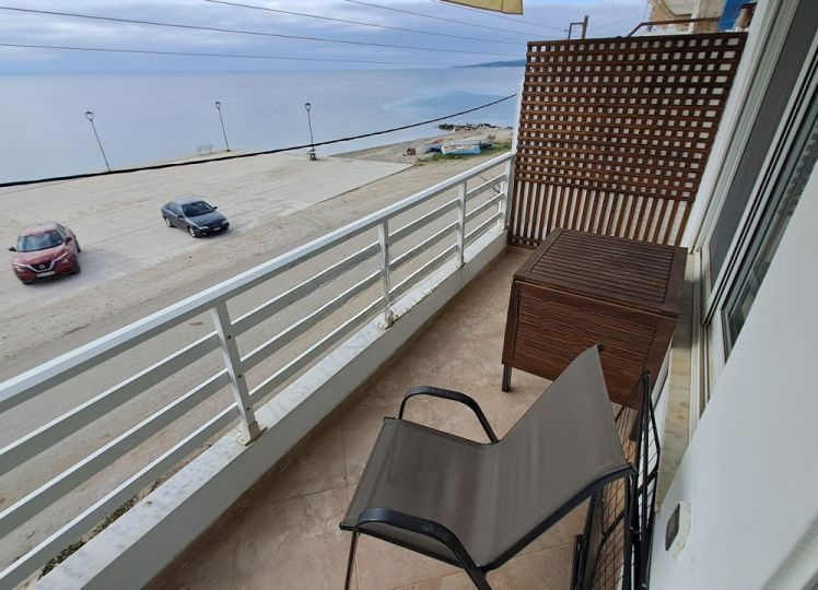 Chalkidiki – Nikiti, Wohnung direkt am Meer – Panoramablick