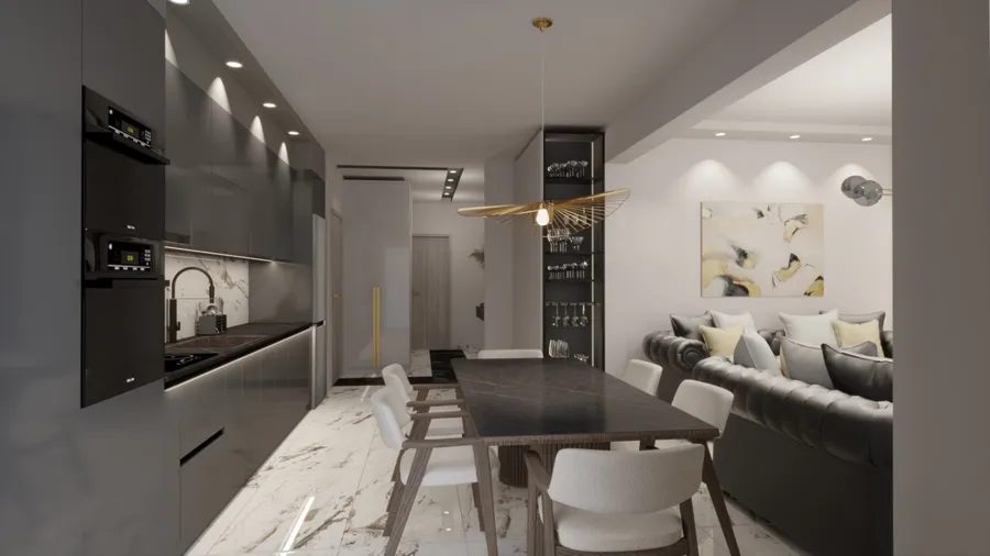 Thessaloniki – (Faliro – Ippokrateio) Luxuswohnung